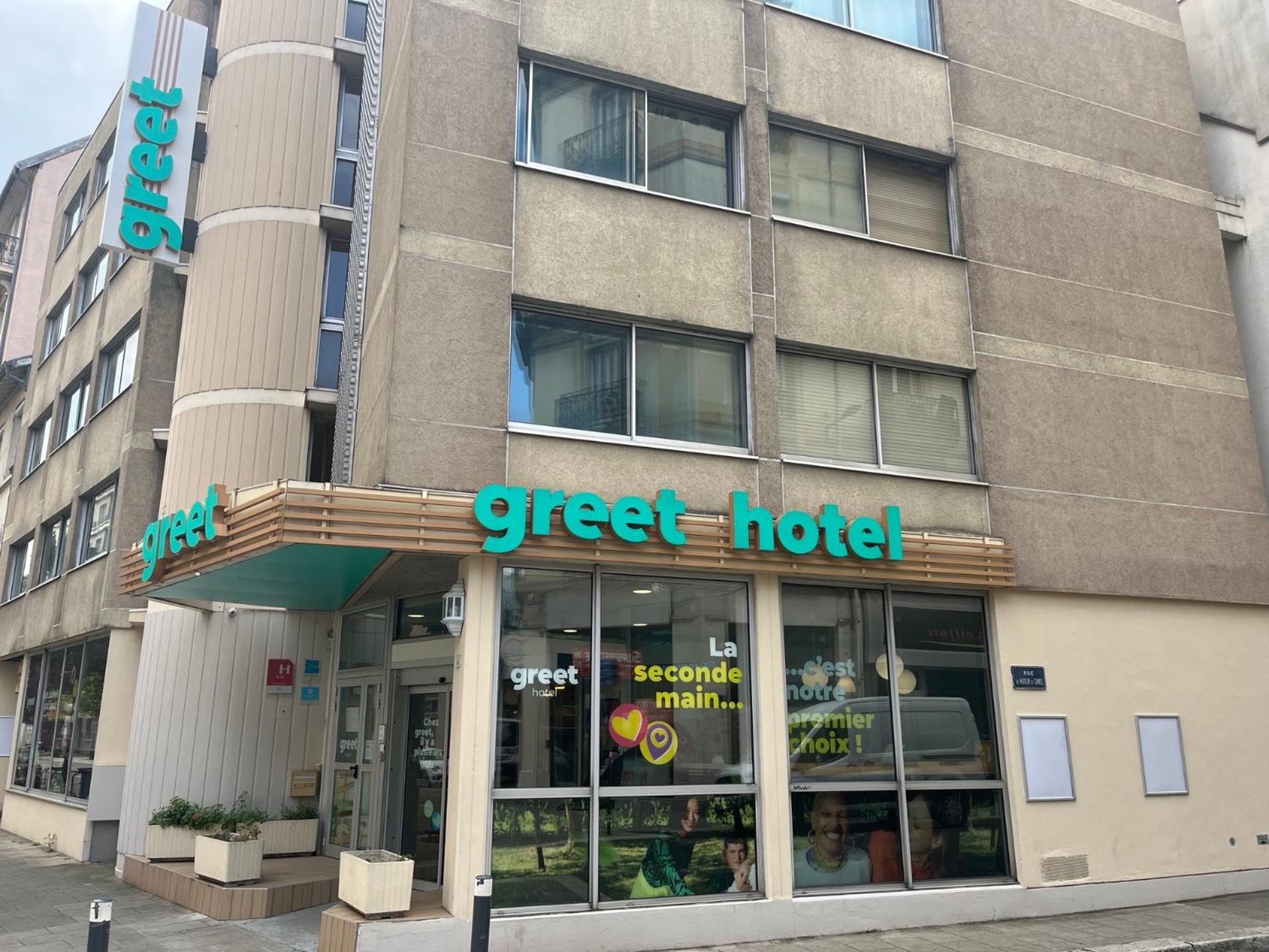 Greet Hotel Grenoble Centre Gare Buitenkant foto