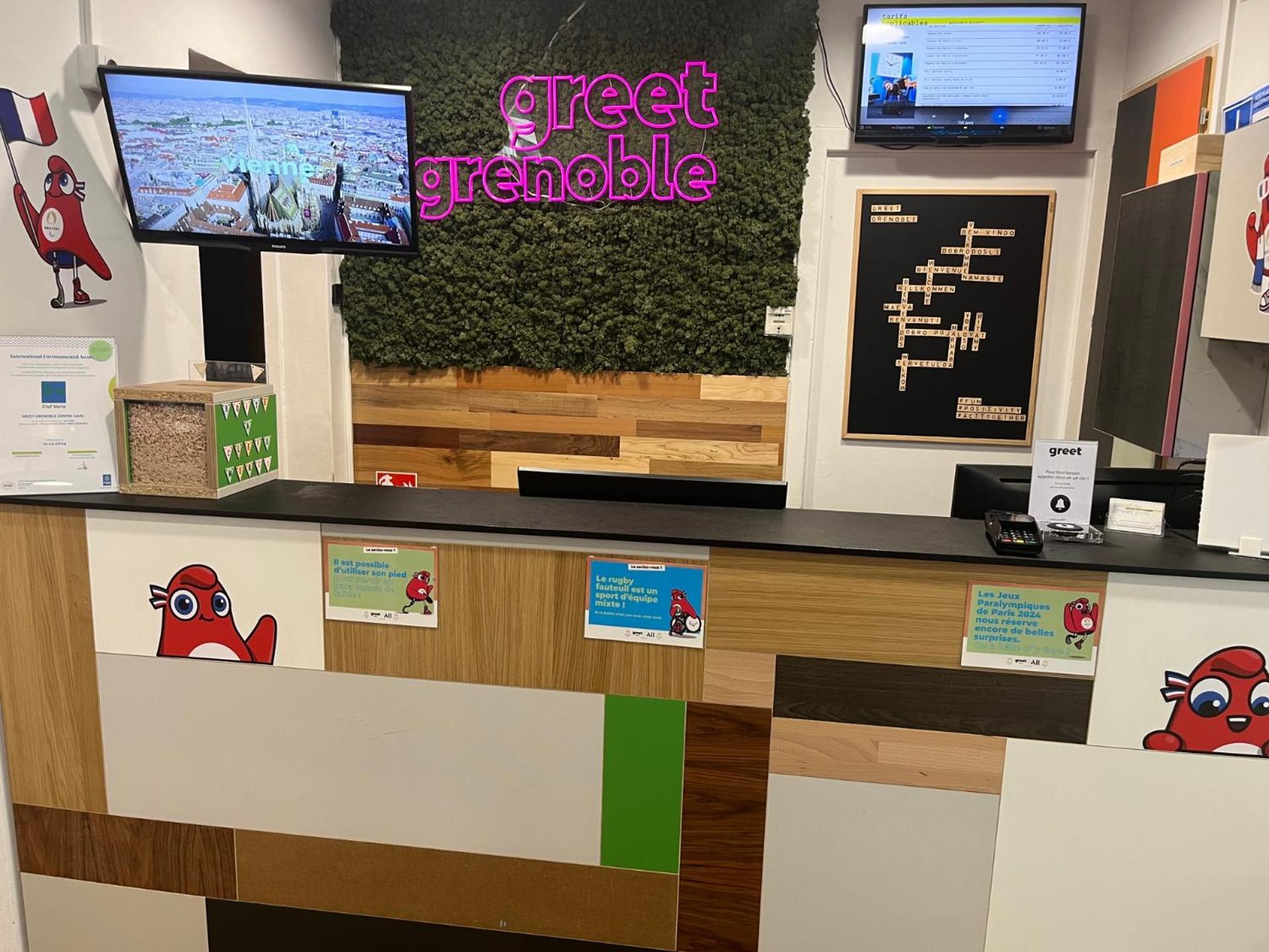 Greet Hotel Grenoble Centre Gare Buitenkant foto